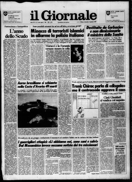 Il giornale : quotidiano del mattino